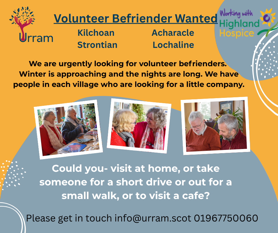 Volunteer Befriender Wanted